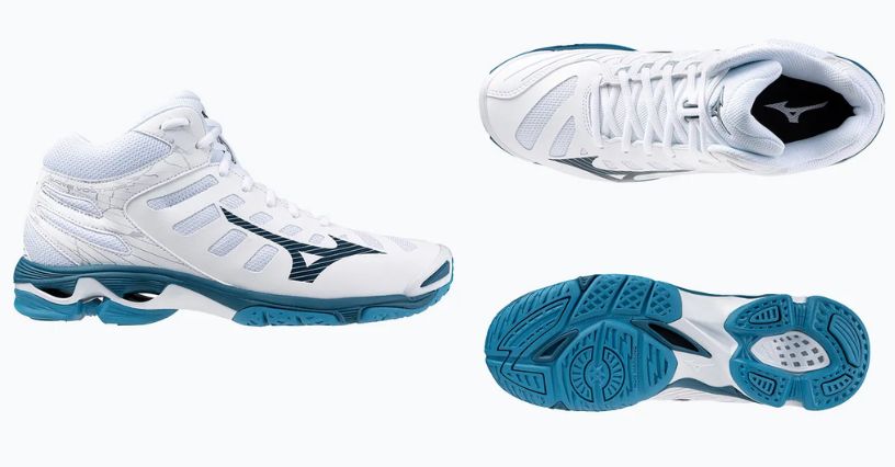 Buty do siatkówki męskie Mizuno Wave Mid Voltage