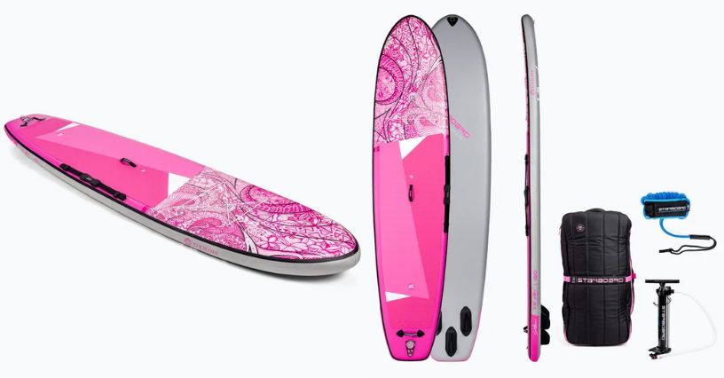 Deska SUP Starboard SUP iGO Tikhane Sun Deluxe SC 11'2" i zestaw akcesoriów