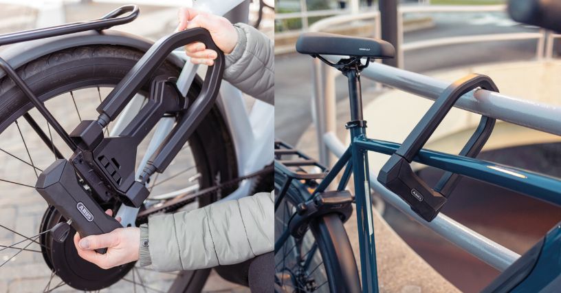 Zabezpieczenia rowerowe w postaci zamków U-lock