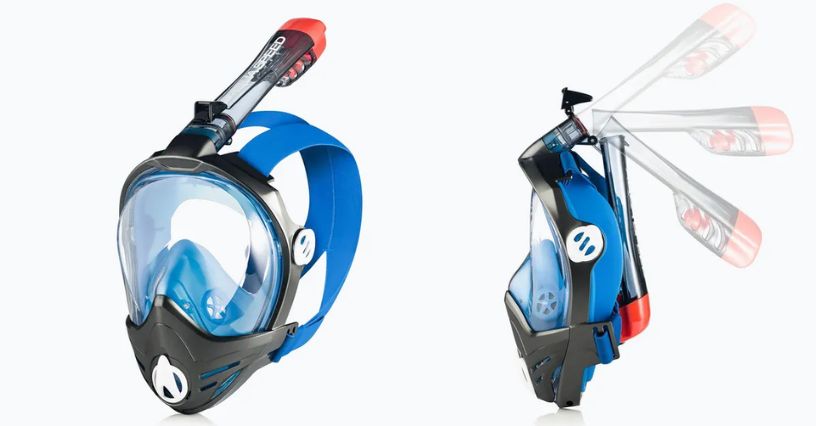 Maska pełnotwarzowa do snorkelingu AQUA-SPEED Brizo