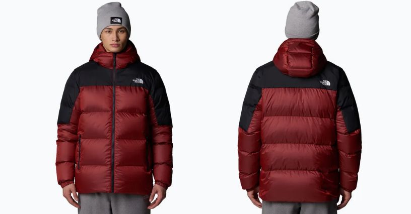 Mężczyzna w kurtce puchowej The North Face Diablo Down 2.0 Hoodie
