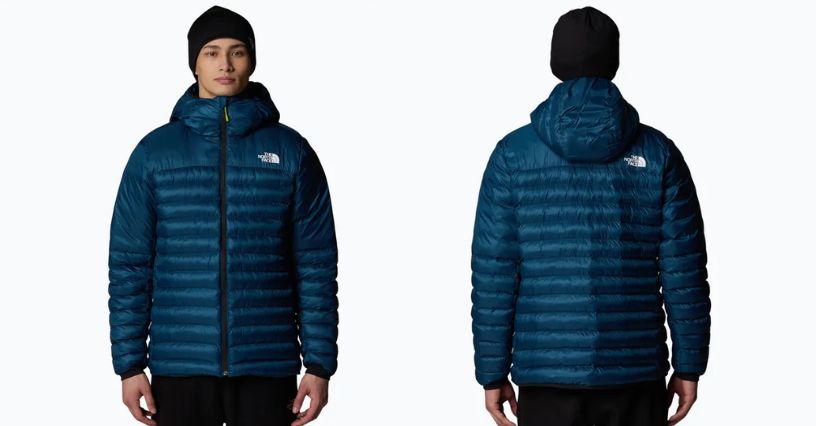 Mężczyzna w kurtce puchowej The North Face Terra Peak Hoodie