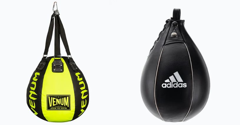 Gruszki bokserskie Venum Hurricane Big Ball oraz adidas ADIBAC091