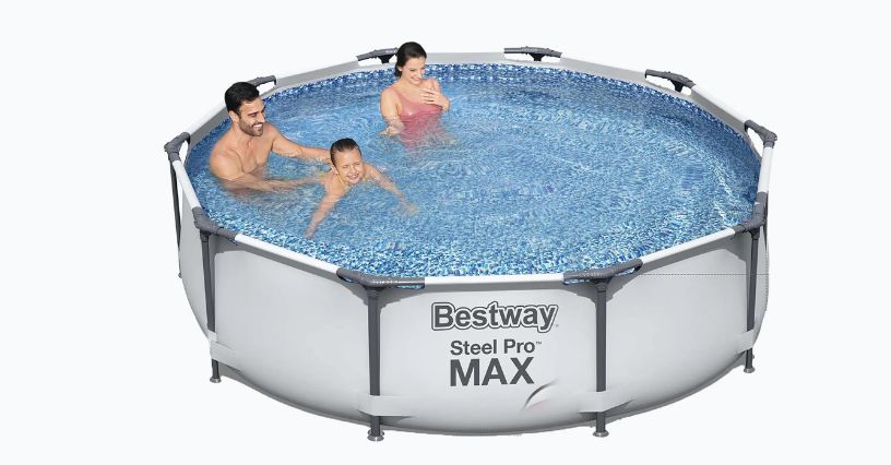 Basen stelażowy okrągły Bestway Steel Pro Max Pool Set 305 x 76 cm