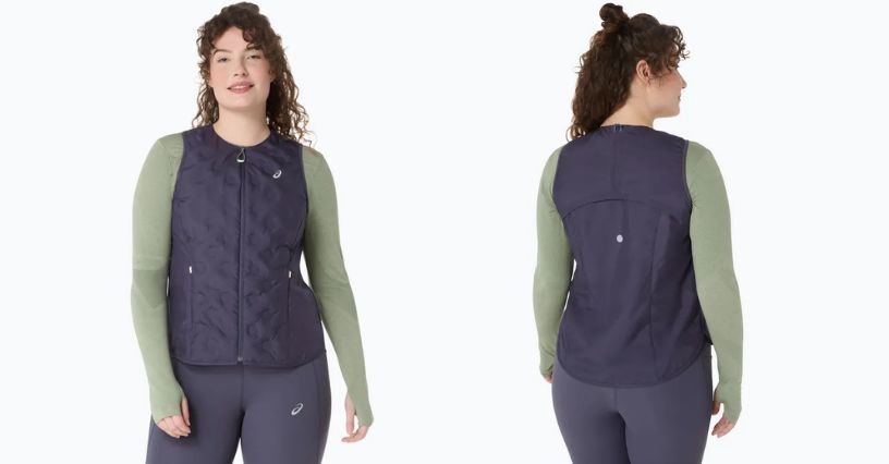 Bezrękawnik damski do biegania ASICS Nagino Run Padded Gilet