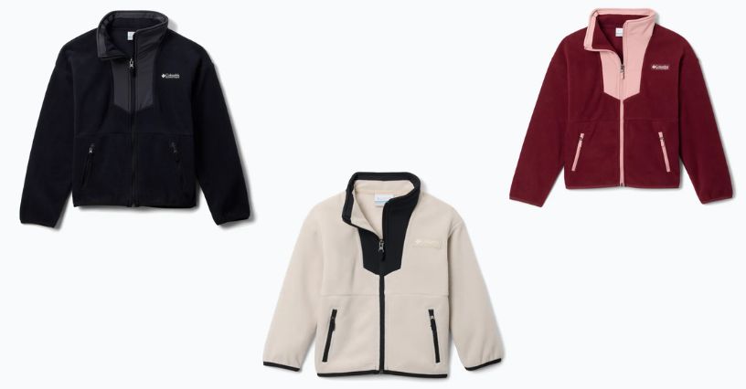 Dziecięce polary rozpinane Columbia Sequoia Grove Full Zip Fleece