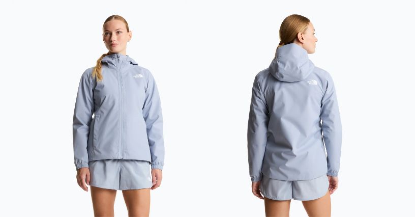 Kobieta w kurtce softshell The North Face Quest Mono