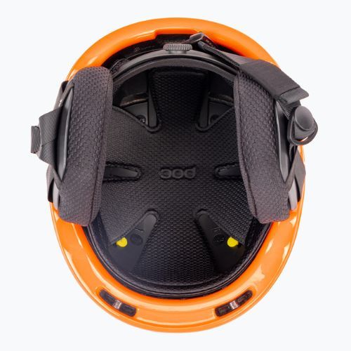 Kask narciarski dziecięcy POC Pocito Obex MIPS Jr fluorescent orange