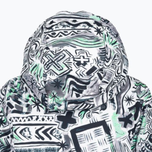 Kurtka snowboardowa dziecięca Quiksilver Mission Printed Block black quik archives original