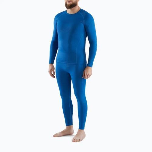 Komplet bielizny termoaktywnej męskiej Viking Atos Recycled blue
