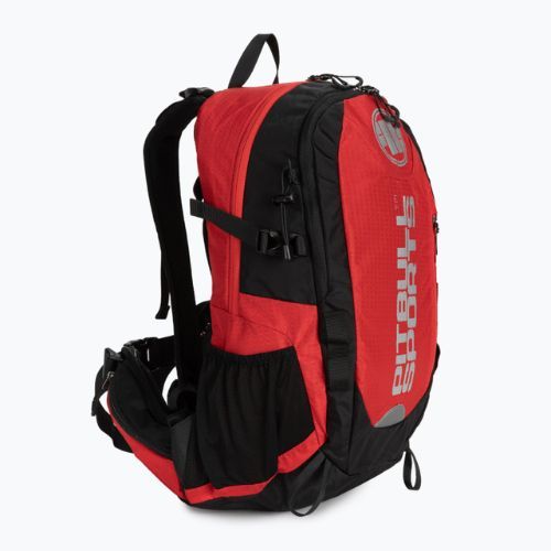 Plecak Pitbull Sports 30 l black/red