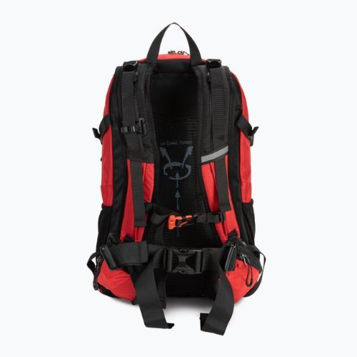 Plecak Pitbull Sports 30 l black/red
