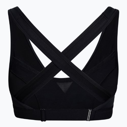 Biustonosz treningowy do karmienia Nike Swoosh Bra black/white