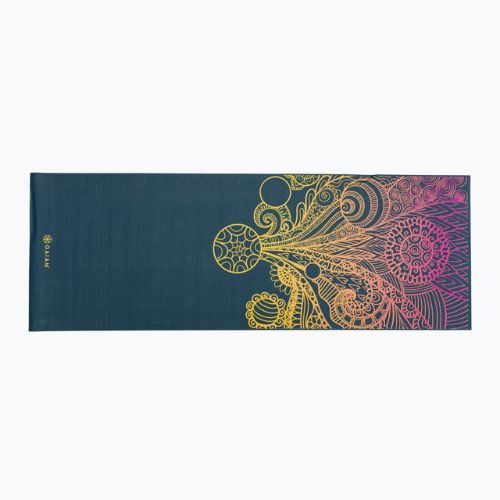 Mata do jogi Gaiam Vivid Zest 4 mm granatowa 63414