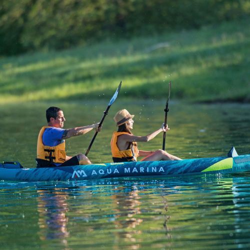 Kajak pompowany 2-osobowy Aqua Marina Steam Versatile/Whitewater 13'6" 2021 412 cm