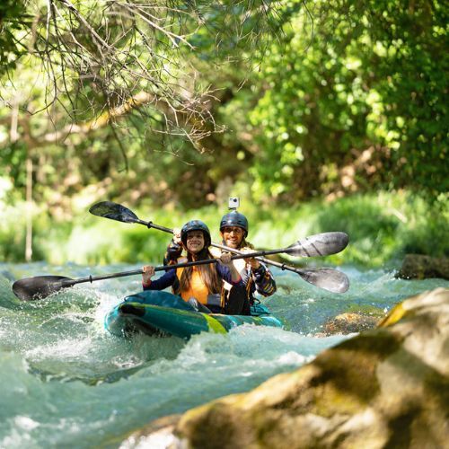 Kajak pompowany 2-osobowy Aqua Marina Steam Versatile/Whitewater 13'6" 2021 412 cm