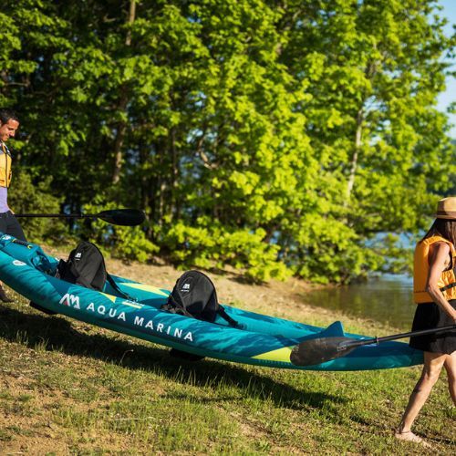Kajak pompowany 2-osobowy Aqua Marina Steam Versatile/Whitewater 13'6" 2021 412 cm