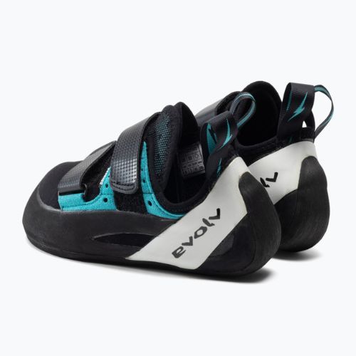 Buty wspinaczkowe męskie Evolv Geshido black/teal/white