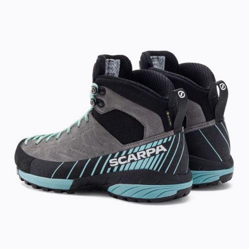 Buty podejściowe damskie SCARPA Mescalito Mid GTX midgray/aqua