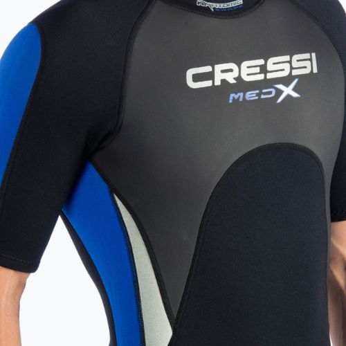 Pianka do pływania męska Cressi Med X 2,5 mm black/blue