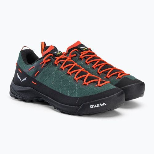 Buty trekkingowe męskie Salewa Wildfire Canvas raw green/black