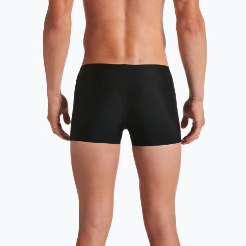 Bokserki pływackie męskie Nike Solid Square Leg black