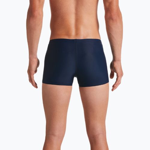 Bokserki pływackie męskie Nike Solid Square Leg midnight navy
