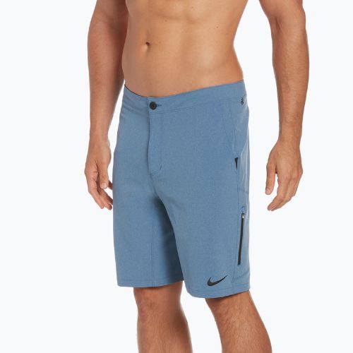 Szorty kąpielowe męskie Nike Flow 9" Hybrid dk marina blue