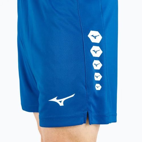 Spodenki treningowe męskie Mizuno Soukyu niebieskie X2EB750022