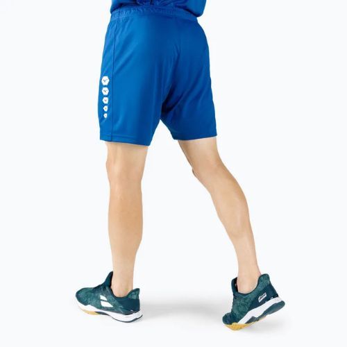 Spodenki treningowe męskie Mizuno Soukyu niebieskie X2EB750022