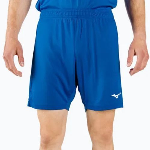 Spodenki treningowe męskie Mizuno Soukyu niebieskie X2EB750022