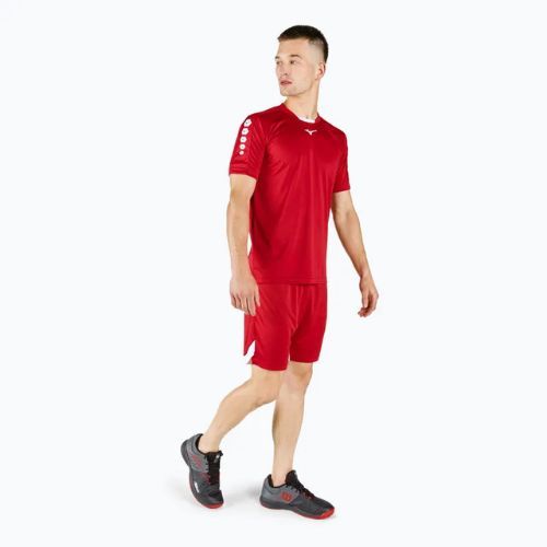 Koszulka treningowa męska Mizuno Soukyu czerwona X2EA750062