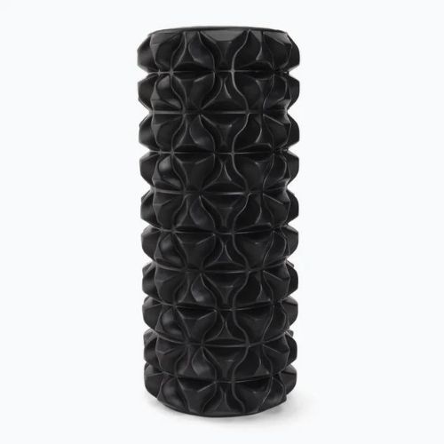Roller do masażu XTREXO z wypustkami czarny