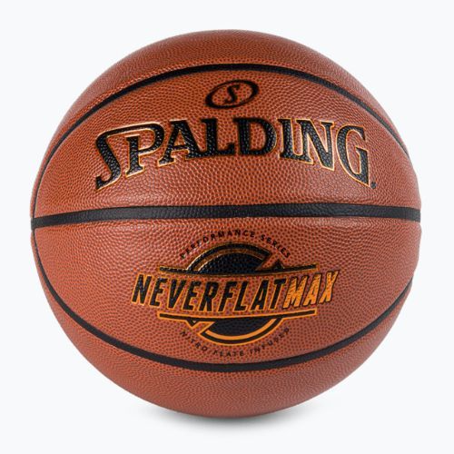 Piłka do koszykówki Spalding Neverflat Max pomarańczowa rozmiar 7