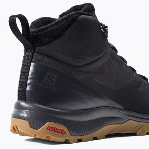Buty zimowe męskie Salomon Outsnap CSWP black/ebony/gum1a