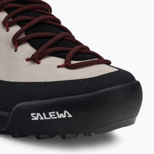 Buty podejściowe damskie Salewa Wildfire Leather GTX oatmeal/black