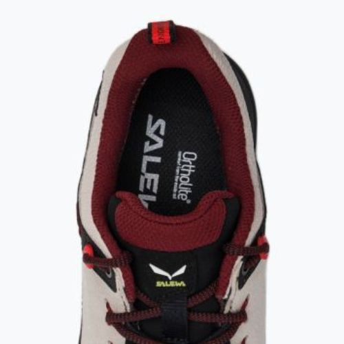 Buty podejściowe damskie Salewa Wildfire Leather GTX oatmeal/black