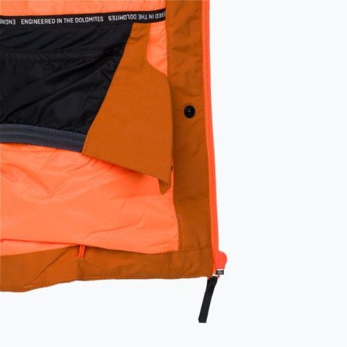 Kurtka narciarska dziecięca Salewa Sella PTX/TWR autumnal/fluo orange