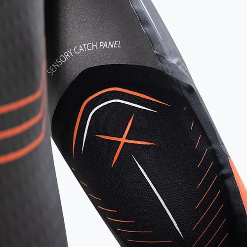 Pianka triathlonowa męska ZONE3 Vanquish-X 5 mm black/orange