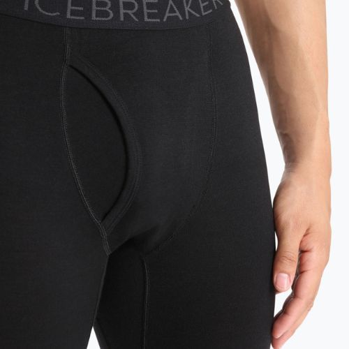 Spodnie termoaktywne męskie icebreaker 200 Oasis W/Fly black