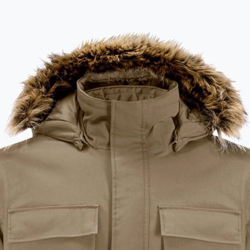 Kurtka zimowa męska Jack Wolfskin Glacier Canyon Parka cookie