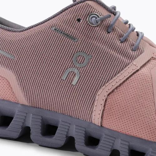 Buty damskie On Cloud 5 Waterproof rose/fossil