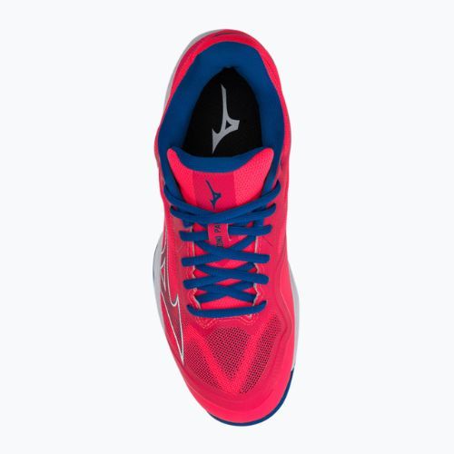 Buty do padla damskie Mizuno Wave Exceed Light CC Padel różowe 61GB222363