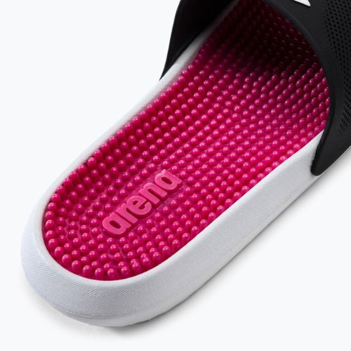 Klapki arena Marco black/pink/white