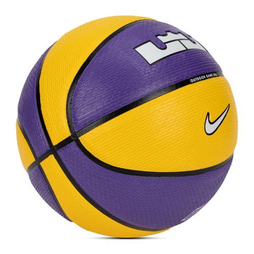 Piłka do koszykówki Nike Playground 8P 2.0 L James purple/amarillo/ black/white rozmiar 7