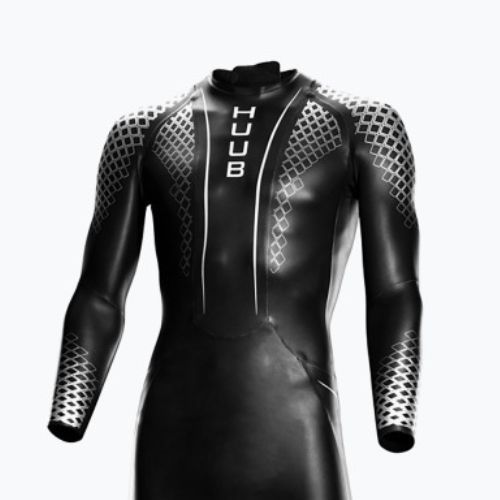 Pianka triathlonowa męska HUUB Lurz Open Water 3:5 mm black/red/white