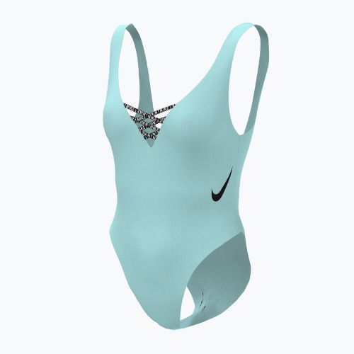 Strój pływacki jednoczęściowy damski Nike Sneakerkini U-Back copa