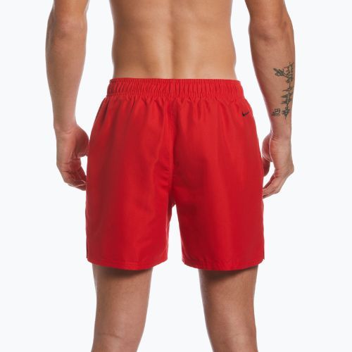 Szorty kąpielowe męskie Nike Swoosh Break 5" Volley university red