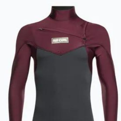 Pianka do pływania męska Rip Curl Dawn Patrol 3/2 mm Chest Zip wine