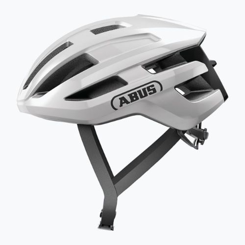 Kask rowerowy ABUS PowerDome shiny white